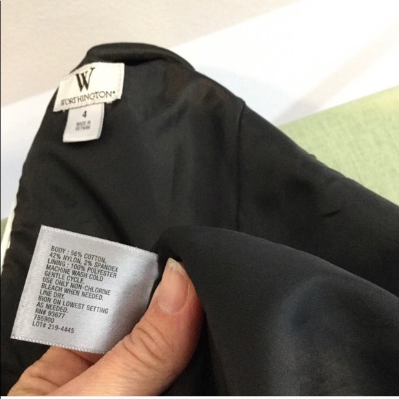 Worthington slimming color block sheath size 4 - Picture 6 of 6